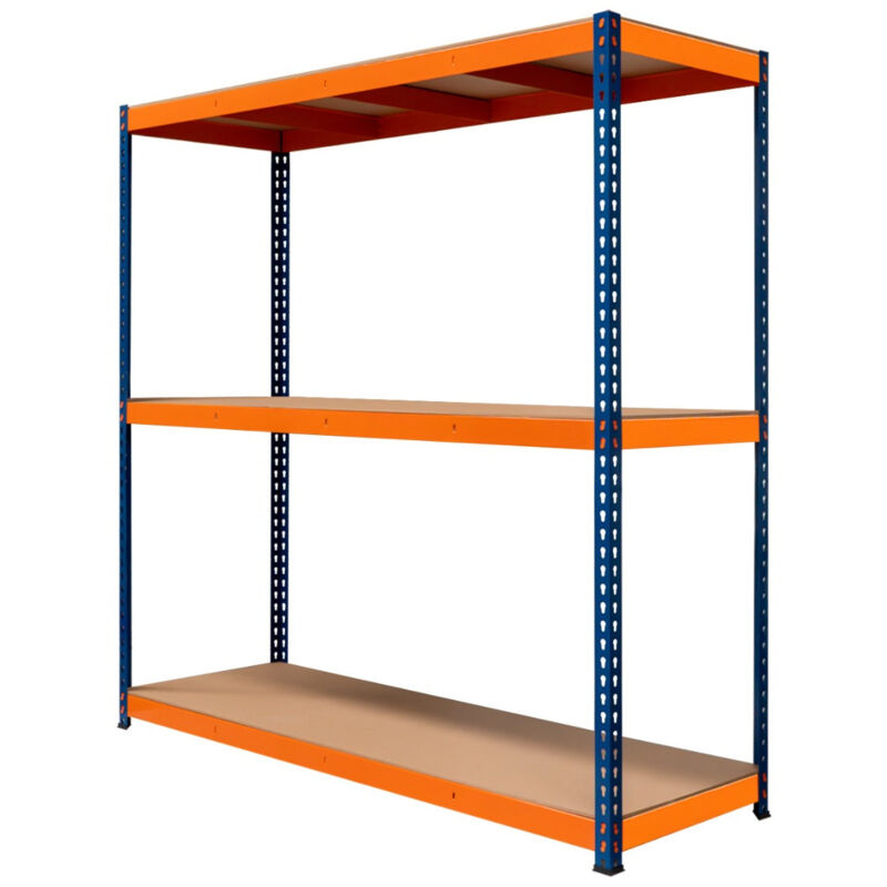 Monster Shop - S-Rax 3 Shelf Racking - 180cm x 180cm x 60cm