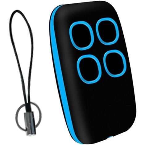 Garagentor-Fernbedienung 300–915 MHz, drahtloser Multifrequenz-Duplikator, Universalfernbedienung für Garagentoröffner, blau