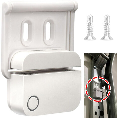 Garagentorhalterung kompatibel mit dem R-Ring-Alarmkontaktsensor (2. Generation). Metall-Garagentorzubehör (Sensor nicht enthalten) – 20 Sets.