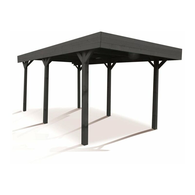 

Cochera con techo de policarbonato Louison - Forest Style