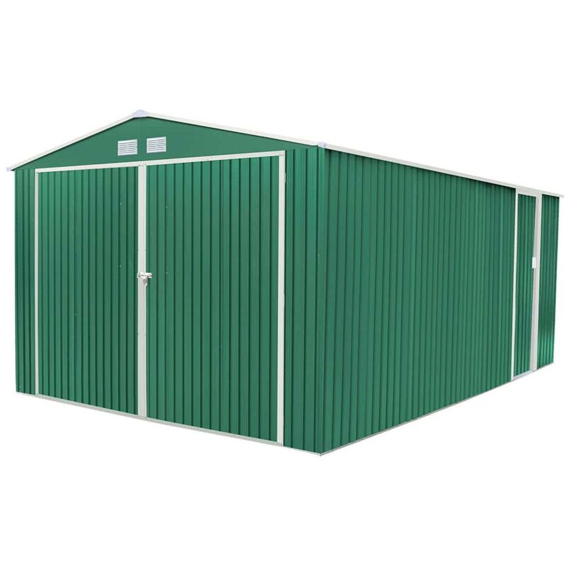

Garaje Metálico Gardiun Oxford 20,5 m² Exterior 540x380x232 cm Verde - KIS12771