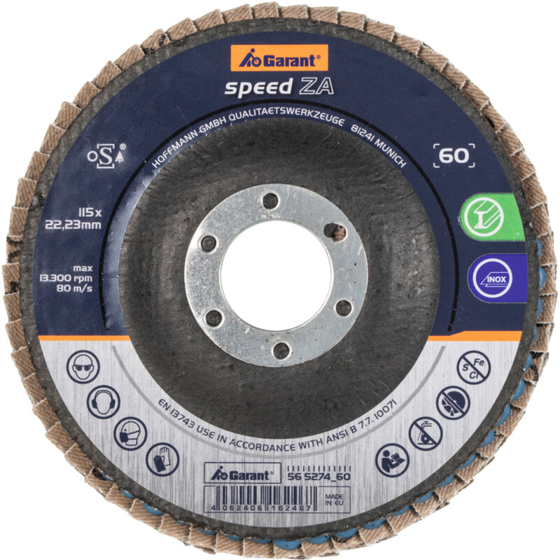 Disco abrasivo lamellare speed za piatto ⌀ 115 mm
