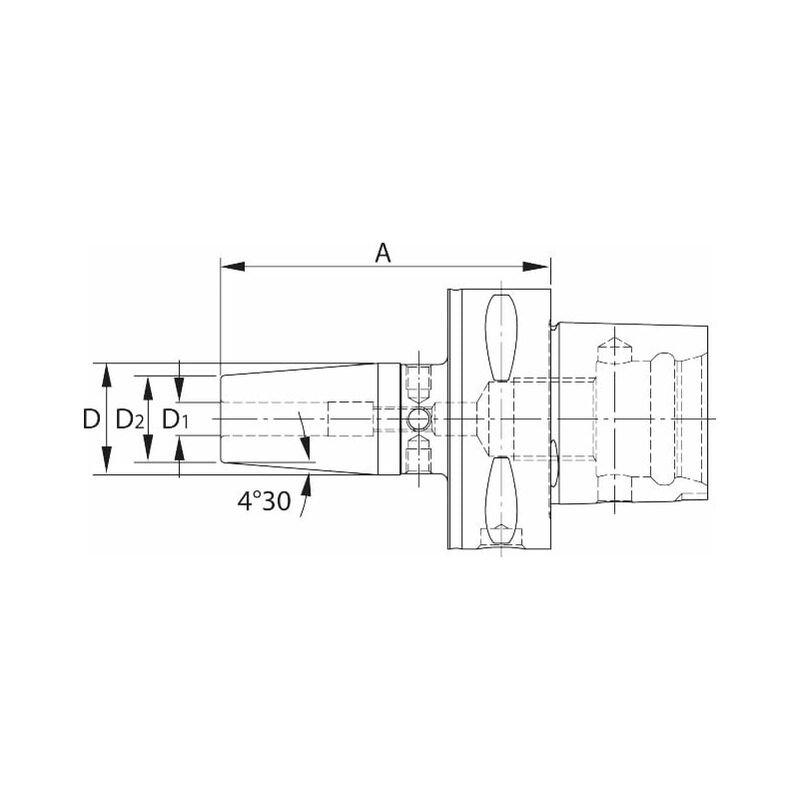 Garant - Mandrino portautensili a calettare con