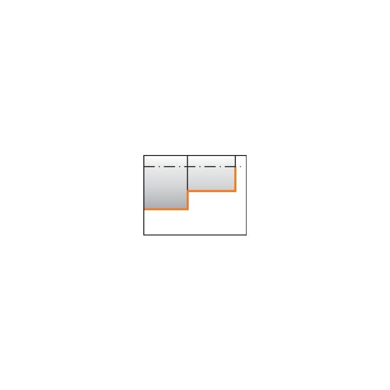 Portainserti con bloccaggio a vite sinistro