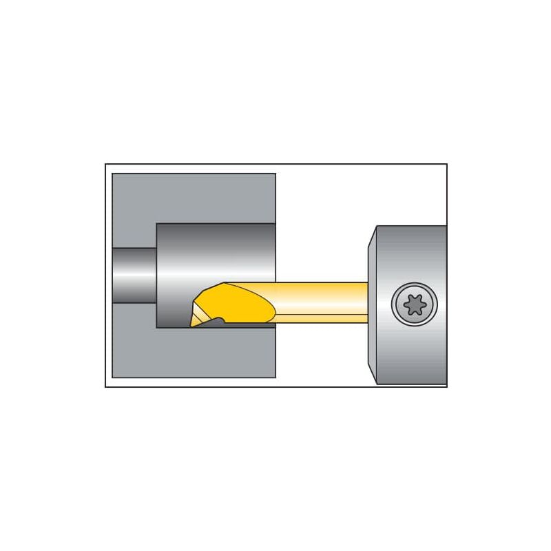 Garant - Inserto di tornitura interno destro l 1 =...