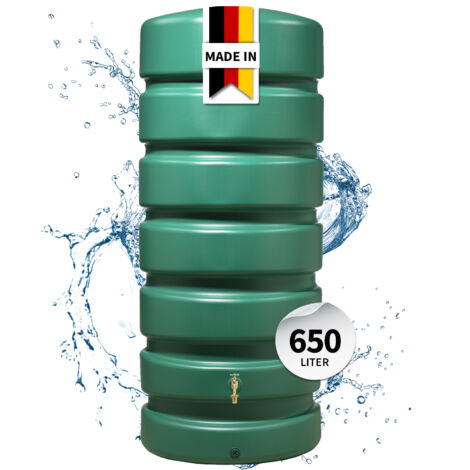 GARANTIA CLASSICO Gartentank 650 Liter dunkelgrün