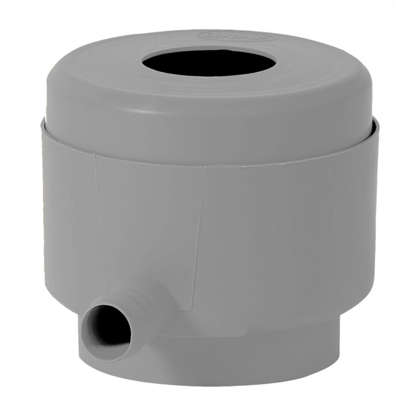 GARANTIA Regensammler grau für Fallrohrgrößen 7-10 cm
