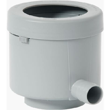 Garantia – Collecteur filtrant éco de luxe gris – Pour gouttières 80/100 mm – Filtration efficace des débris – Surface toiture max 80 m²