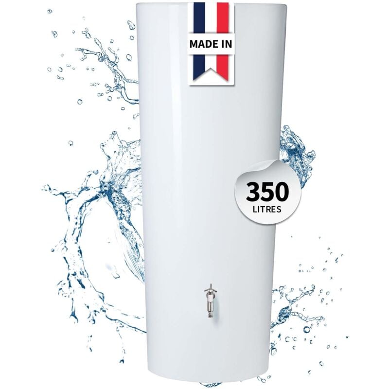 Garantia - Réservoir color 2en1 350L coco avec bac à plantes intégré