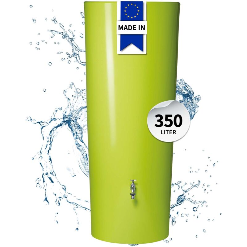 Garantia - Color 2in1 Regenspeicher 350 Liter Apple Inkl. Pflanzschale