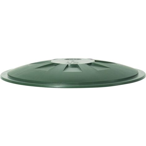Garantia Ersatzdeckel für Regentonne 210 L grün Ø 76,5 cm Deckel Regentonne