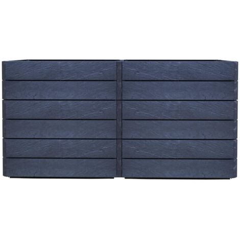 Garantia Hochbeet 2L Stone, inkl. FLORA, 160 x 80 x 75 cm