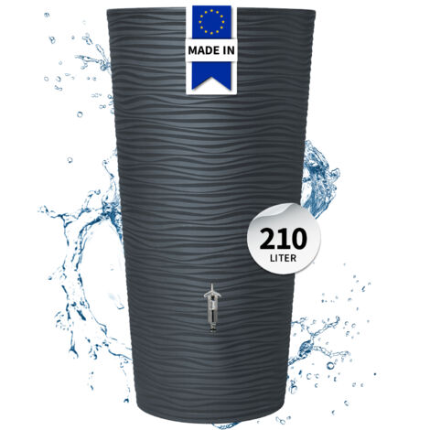 GARANTIA NATURA 2in1 Regenspeicher 210 L, graphite grey