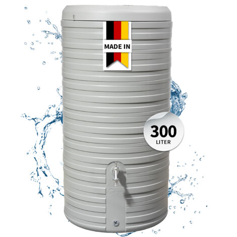 GARANTIA NORDIC 2in1 Regenspeicher 300 L, steingrau