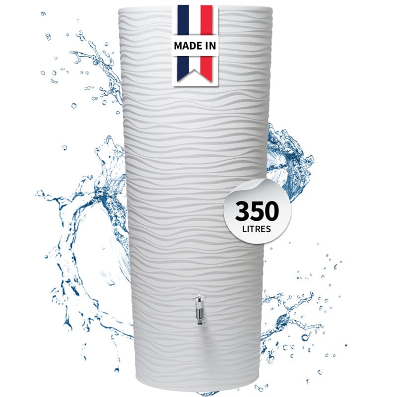 Garantia - Réservoir natura 2en1 350L arctic avec bac plantes intégré