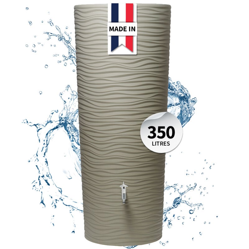 Garantia - Réservoir natura 2en1 350L sahara avec bac plantes intégré