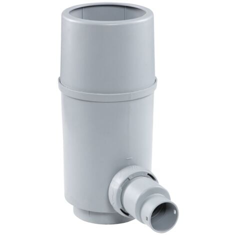 NO BRAND GARANTIA Regendieb PRO DN 100 grau, seitl. Abgang DN 50/32 l 205 x b 205 x h 310