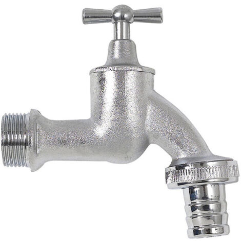 GARANTIA Robinet chromé 3/4'' - Accessoire essentiel pour réservoirs d'eau de pluie