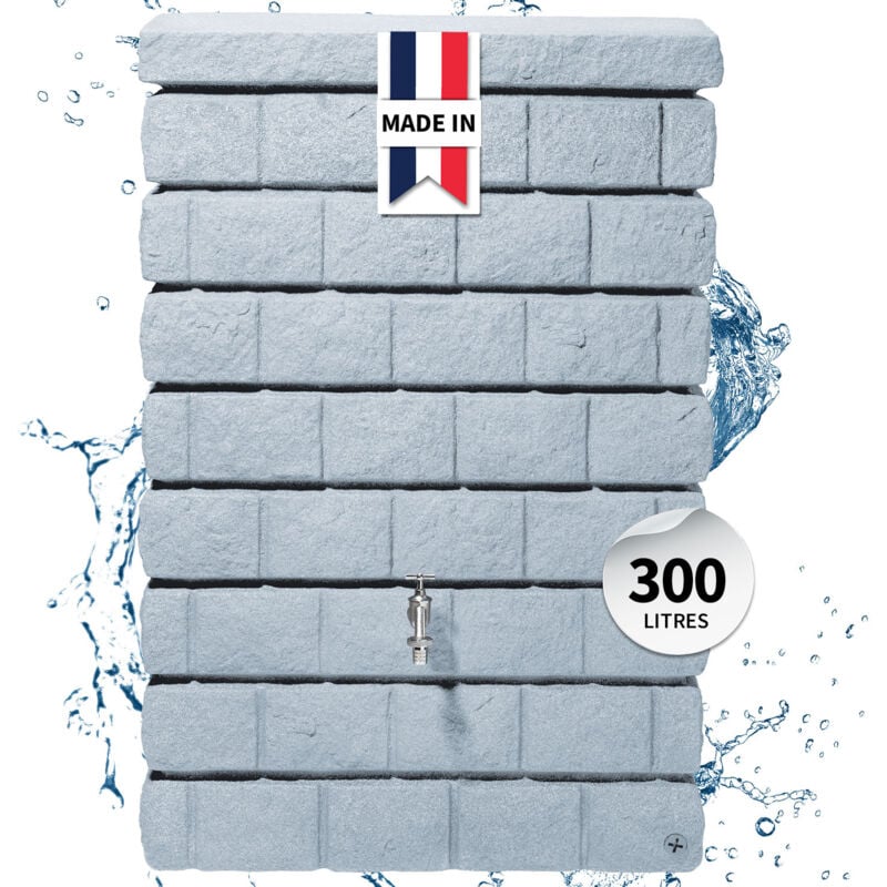 Garantia - rocky jr Réservoir 300L, gris clair