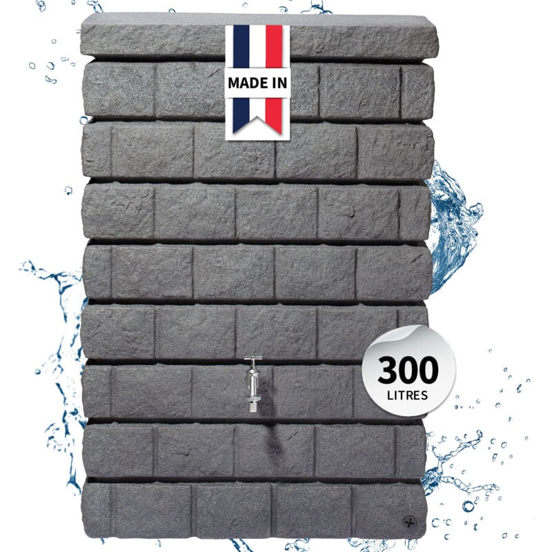 Garantia - rocky jr Réservoir 300L, gris granit