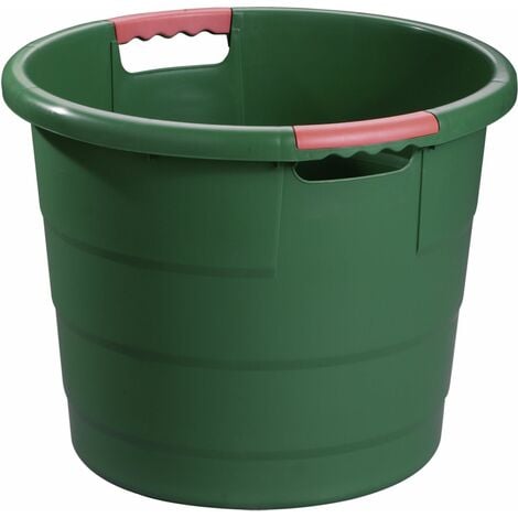 Garantia Rundbehälter Toni grün 30 Liter universal Eimer Behälter