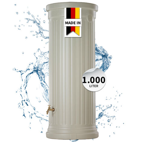 GARANTIA Säulentank 1000 L, sandbeige