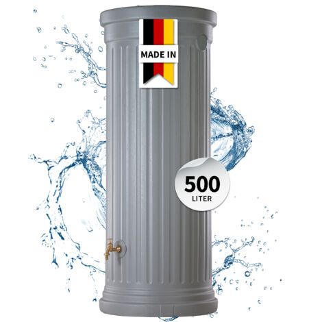 GARANTIA Säulentank 500 L, steingrau