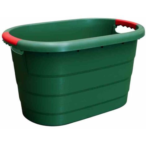 GARANTIA TONI Universal-Behälter oval 46 L, grün