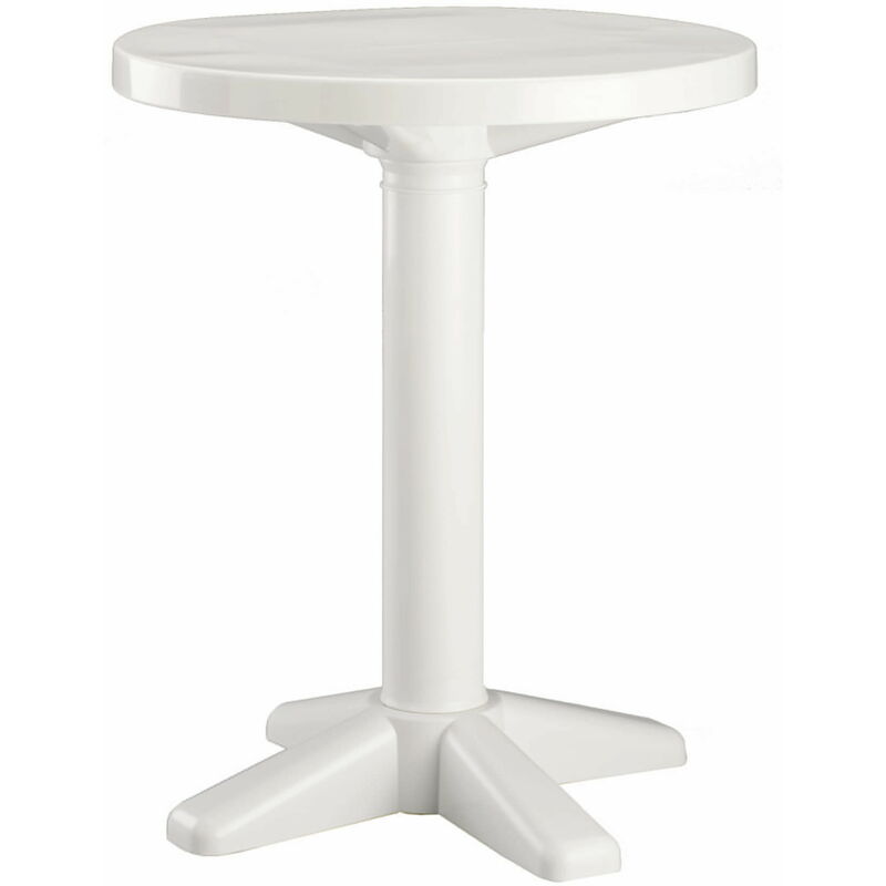 Garbar - banyoles Table Ronde Intérieure, Extérieure Ø60 Blanc