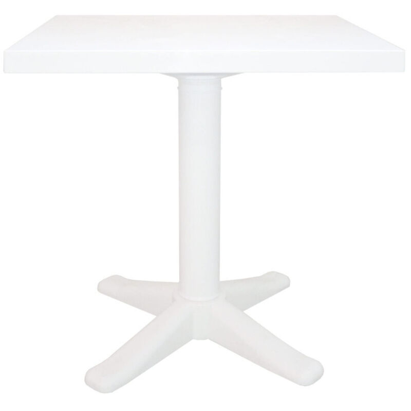 Garbar - banyoles Table Carrée Intérieure, Extérieure 70x70 Blanc Garbar - banyoles Table Carrée Intérieure, Extérieure 70x70 Blanc