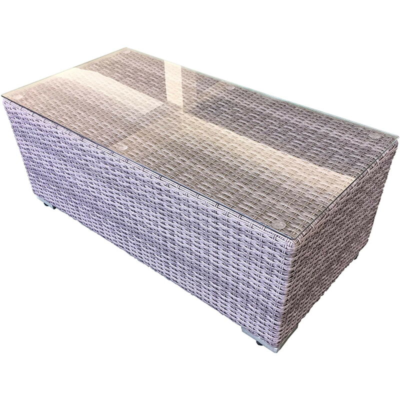 Garbar - bruno Table Basse Intérieur, Extérieur 100x50 Gris Garbar - bruno Table Basse Intérieur, Extérieur 100x50 Gris