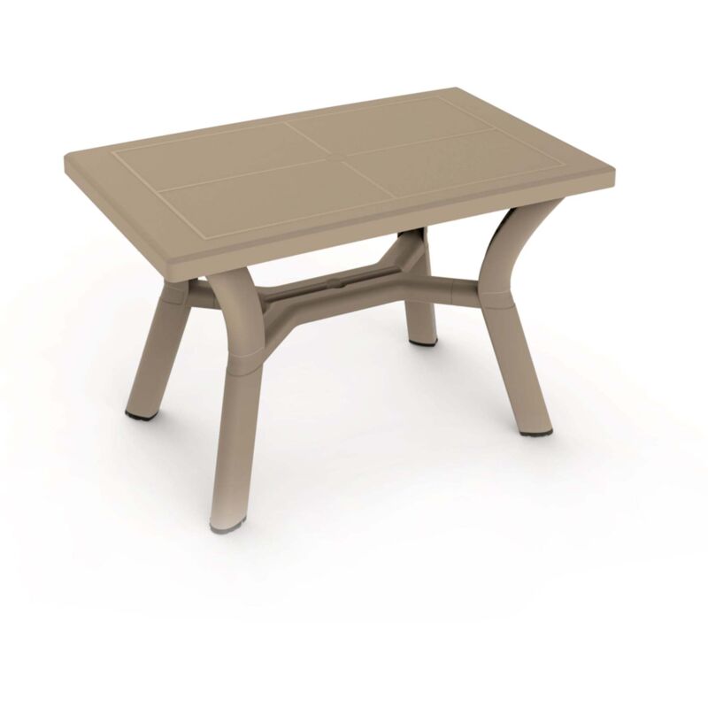 garbar DALIA Table Rectangulaire Recyclée Intérieur, Extérieur 115x72 Sable