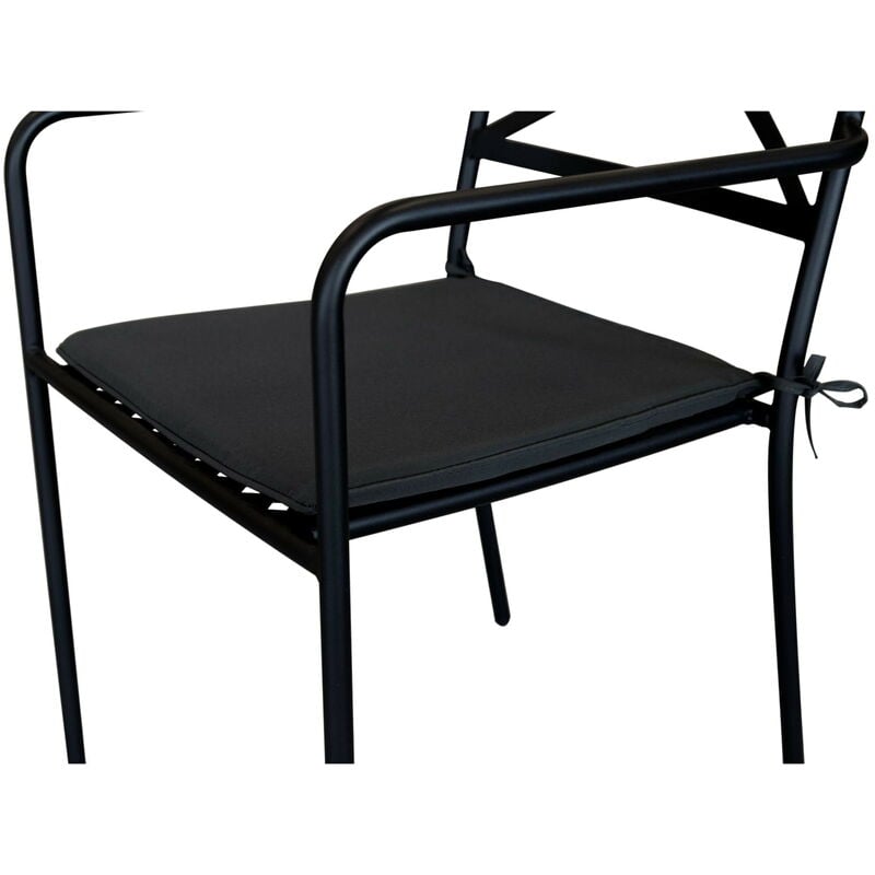 Garbar - hydra Coussin Fauteuil Intérieur, Extérieur Anthracite