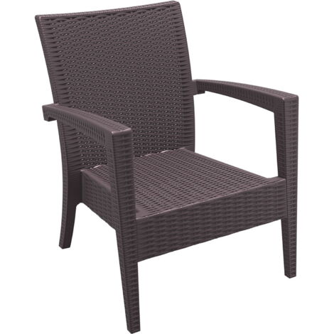 garbar IPANEMA Fauteuil Intérieur, Extérieur  Chocolat