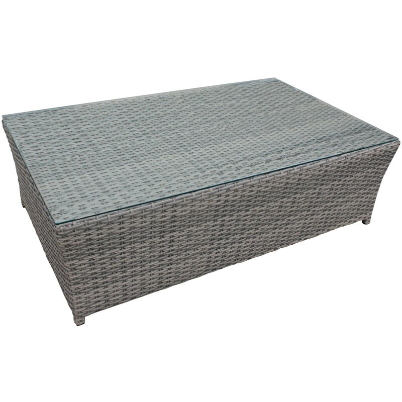 Garbar - jack Table Basse Intérieur, Extérieur 110x65 Gris