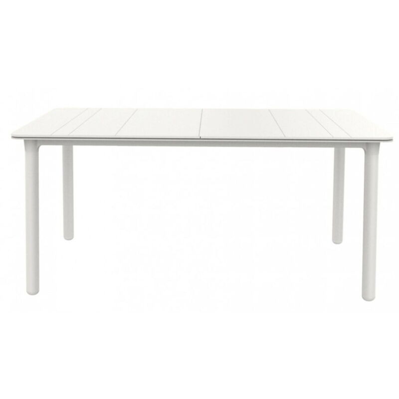 Garbar – Table rectangulaire de jardin 160x90 cm – Polypropylène résistant aux intempéries – Protection UV – Pour 2 à 4 personnes