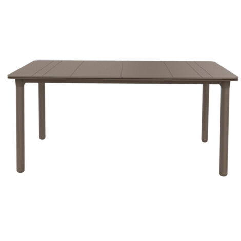 garbar NOA Mesa Rectangular Interior, Exterior 160x90 Pie Chocolate - Tablero Chocolate