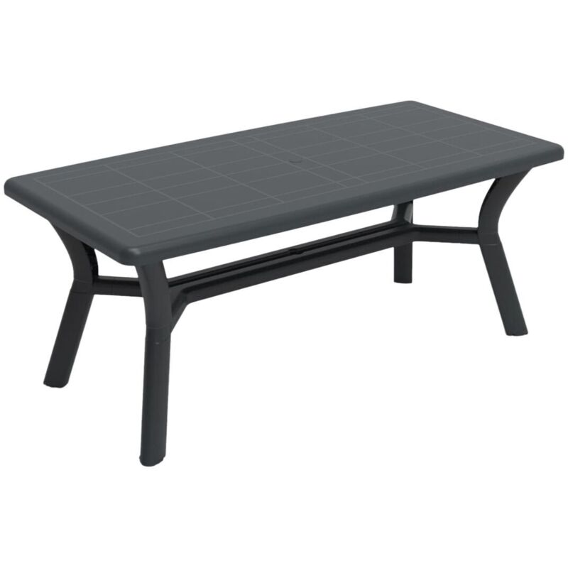 garbar DALIA Table Rectangulaire Intérieur, Extérieur 180x90 Anthracite garbar DALIA Table Rectangulaire Intérieur, Extérieur 180x90 Anthracite