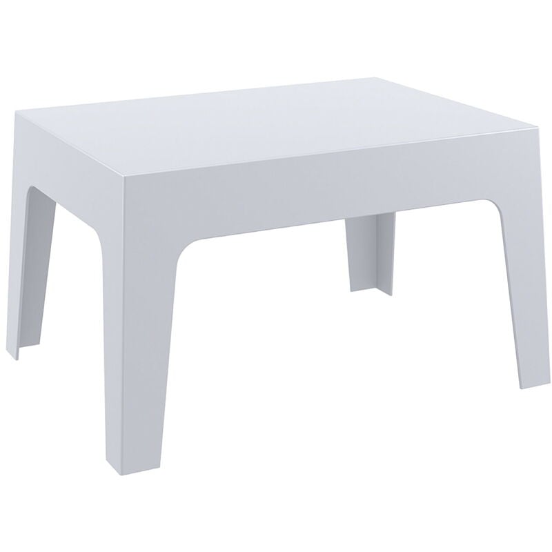 Garbar - urban Table Basse Intérieur, Extérieur 70x43 Gris Argent