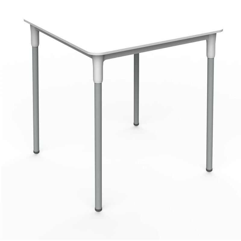 garbar ZURICH Table Carrée Intérieure, Extérieure 70x70 Blanc