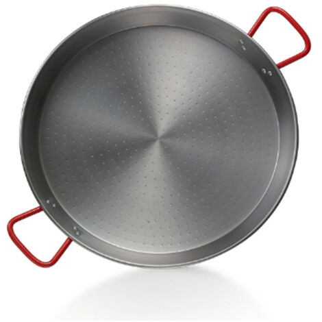 GARCIMA paellera pulida 24 cm , Paellera pulida 24 cmLas paelleras valencianas de Garcima se reconocen por sus características asas con remaches de aceroAcabadas en acero p