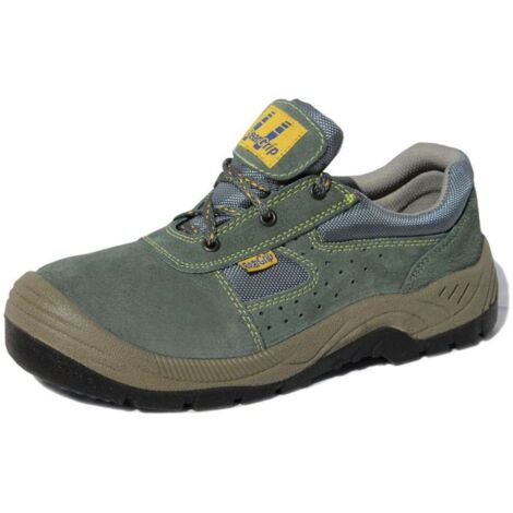 Garda scarpe antinfortunistiche S1P pelle scamosciata num. 37 grigio