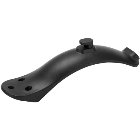 Garde-boue arrière design bec de canard avec crochet pour trottinette électrique Xiaomi Mijia M365, Noir