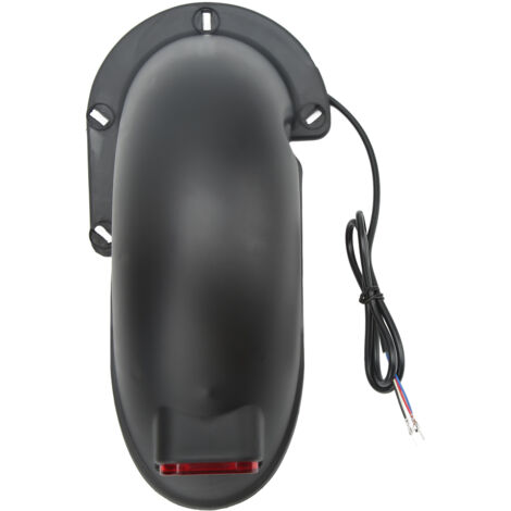 Garde-boue arrière électrique 10 pouces avec feu arrière, pièce de rechange pour trottinette électrique