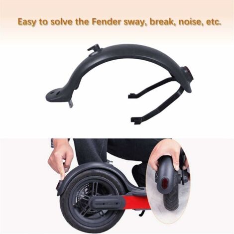 Garde-boue arrière pour trottinette électrique Xiaomi M365/M365 Pro, avec vis et bouchons