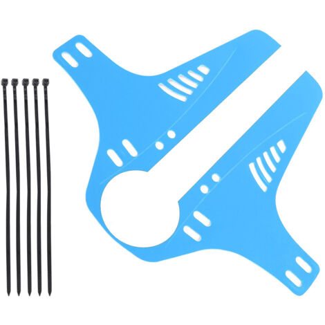 Garde-boue arrière pour VTT et vélo de route, accessoire de protection contre la boue (Bleu)