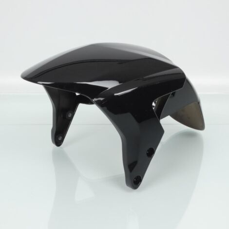 Garde boue avant One pour Scooter Malaguti 50 F12 noir brillant /