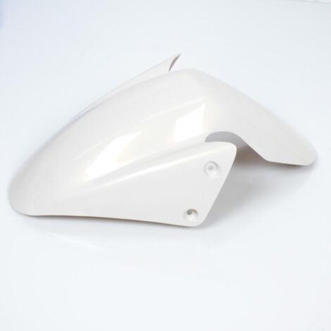 Garde boue avant TNT pour Scooter Yamaha 50 Jog R blanc brillant
