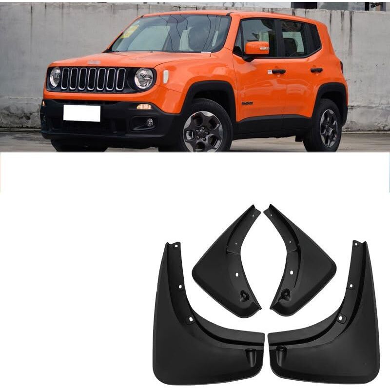 Garde-Boue de Voiture Garde-boues pour Voiture pour Jeep Renegade 2015-2021 4 pièces