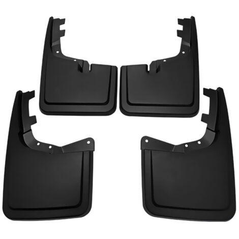 Garde-boue pour pneus de voiture, compatible avec F150 2022-2021, garde-boue anti-éclaboussures pour pick-up, accessoires F-150, installation sans perçage, kit de 4 pièces